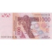 P115Ad Ivory Coast - 1000 Francs Year 2006
